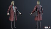 Alyssa Ashcroft de Resident Evil 9 Requiem CON MOVIMIENTO EN BOCA Y CEJAS MOD PORTEADO DE RESIDENT EVIL 4 REMAKE Con su bolso